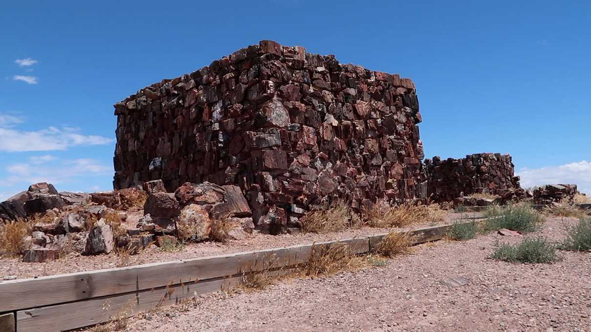 The Agate House at Petrified Forest National Forest