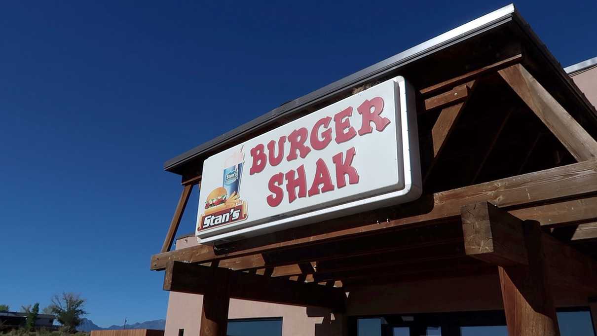 Stan's Burger Shack in Hanksville, UT