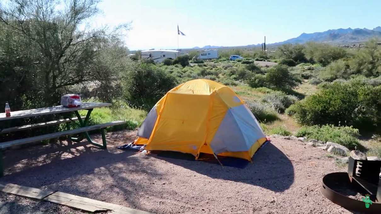 Site 108 at Lost Dutchman State Park