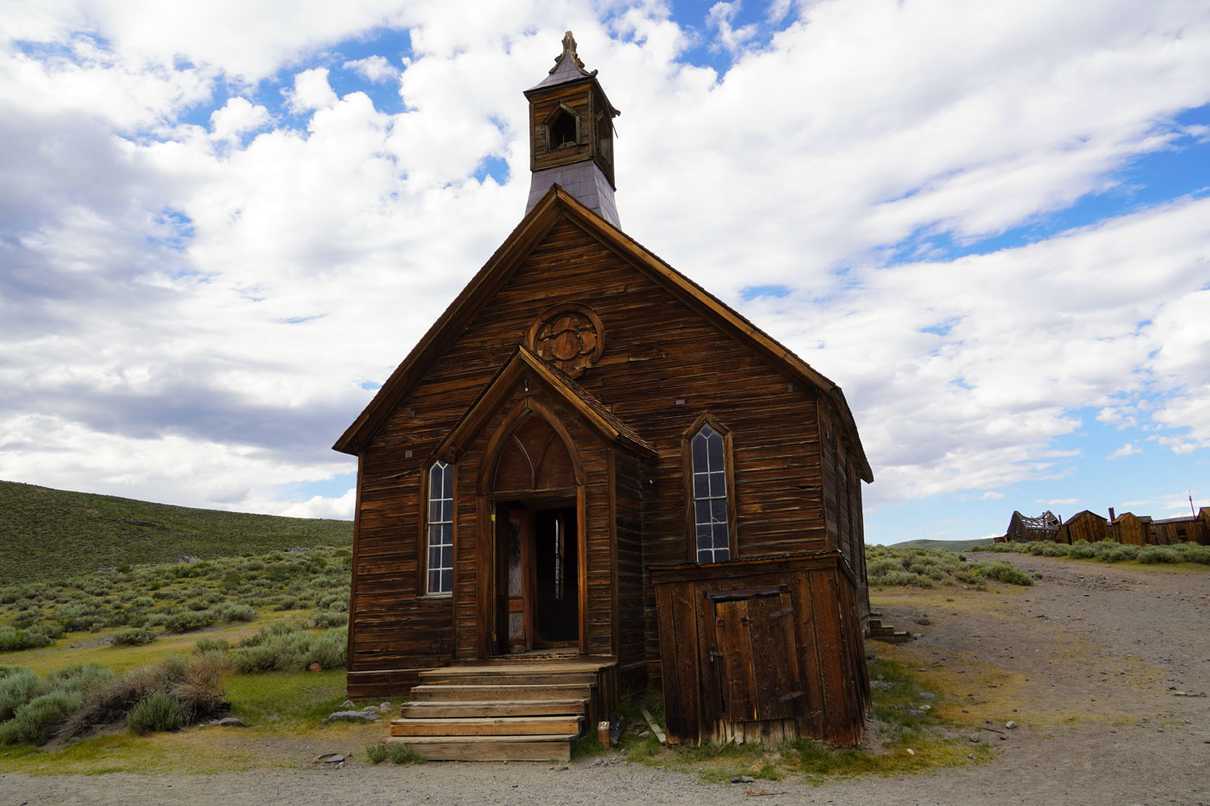 Wooden church building