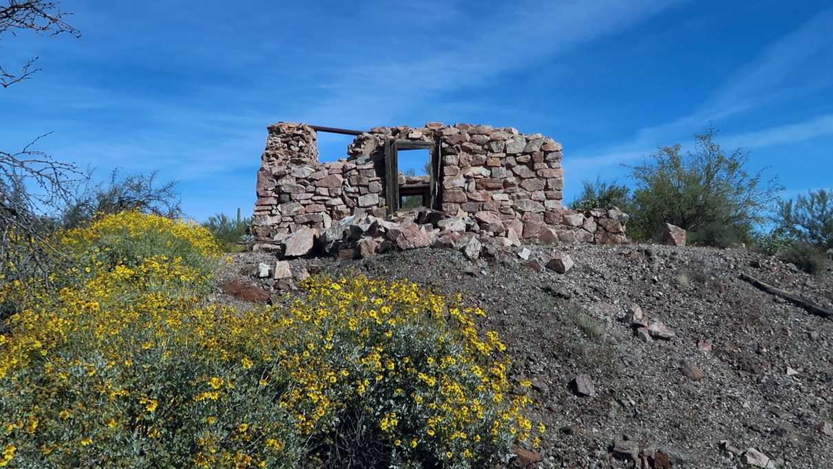 Abandoned Structure at the Victoria Mine