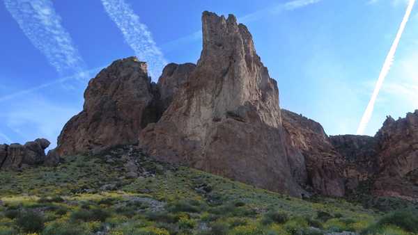 A typical view off the Siphon Draw Trail