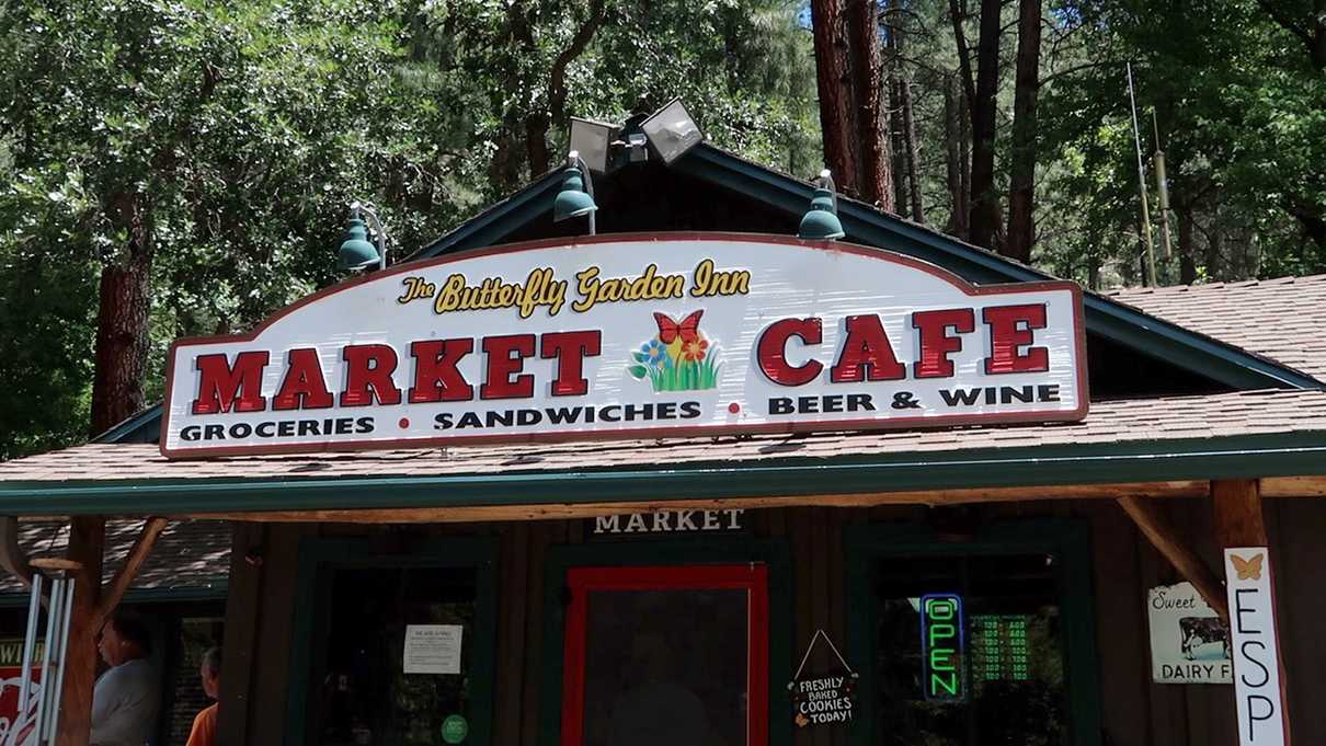 The market at the Butterfly Garden Inn