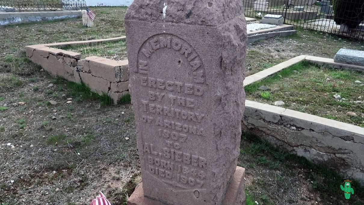 Gravestone of Al Sieber