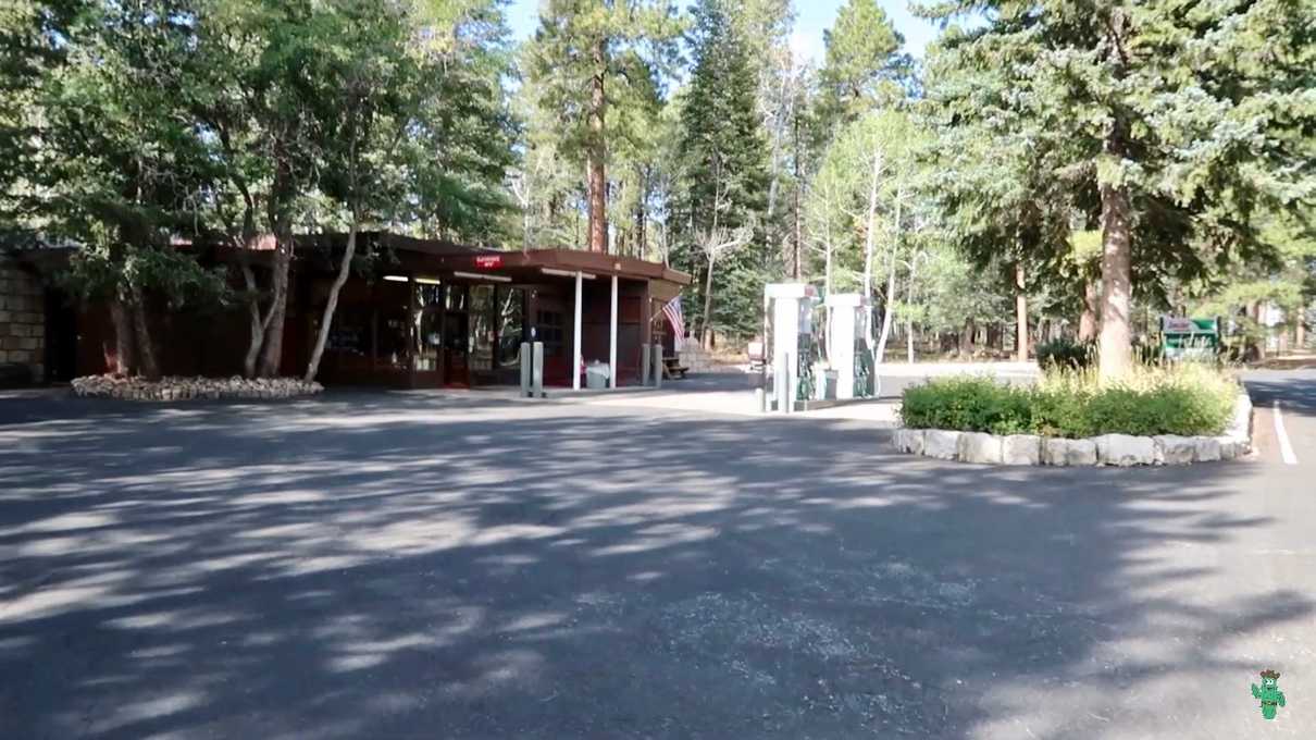 The Sinclair gas station at the North Rim of the Grand Canyon