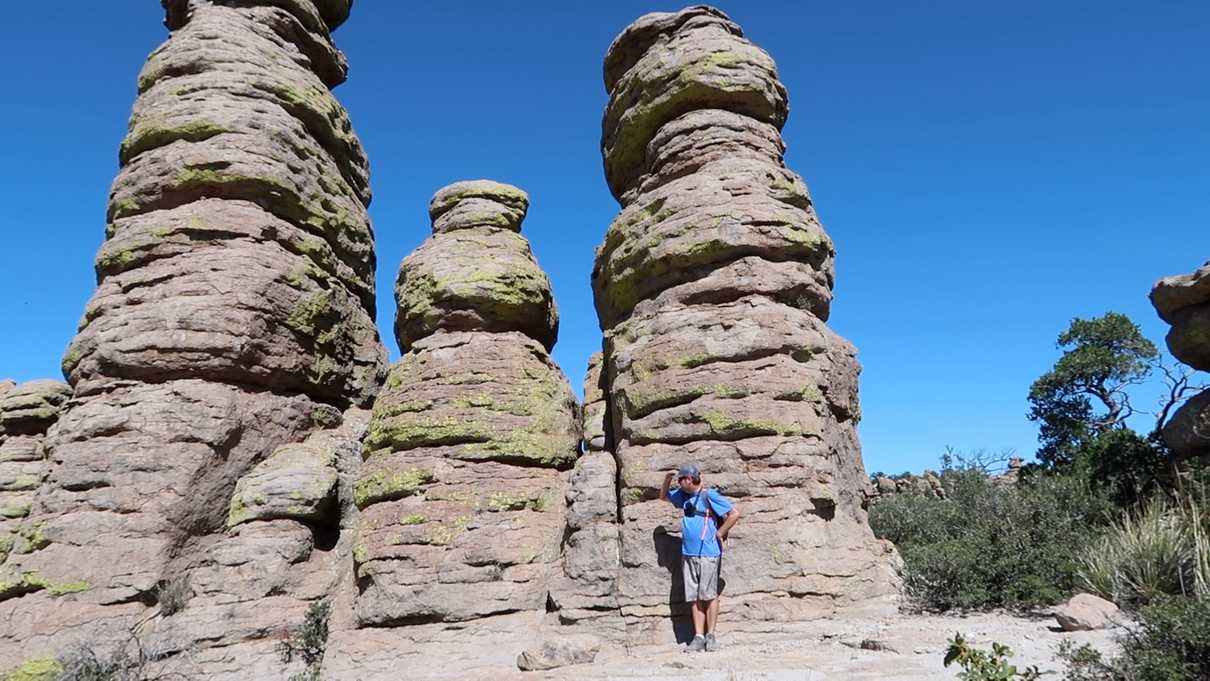 Hoodoos off of the Big Loop Trail