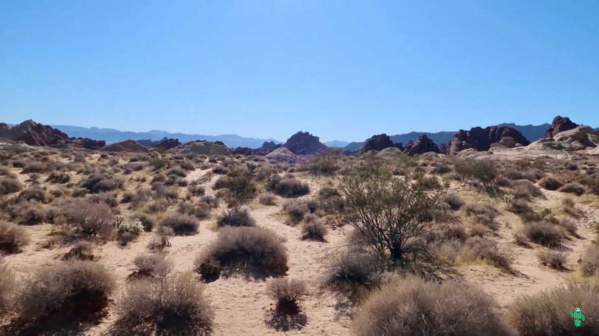 The view from the first pull-off on Fire Canyon Road