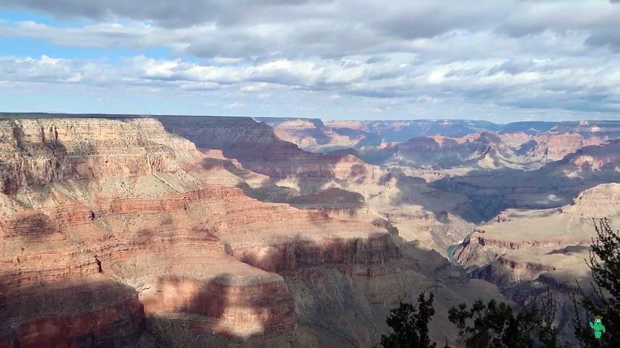 View of the Grand Canyon facing west from Pima Point