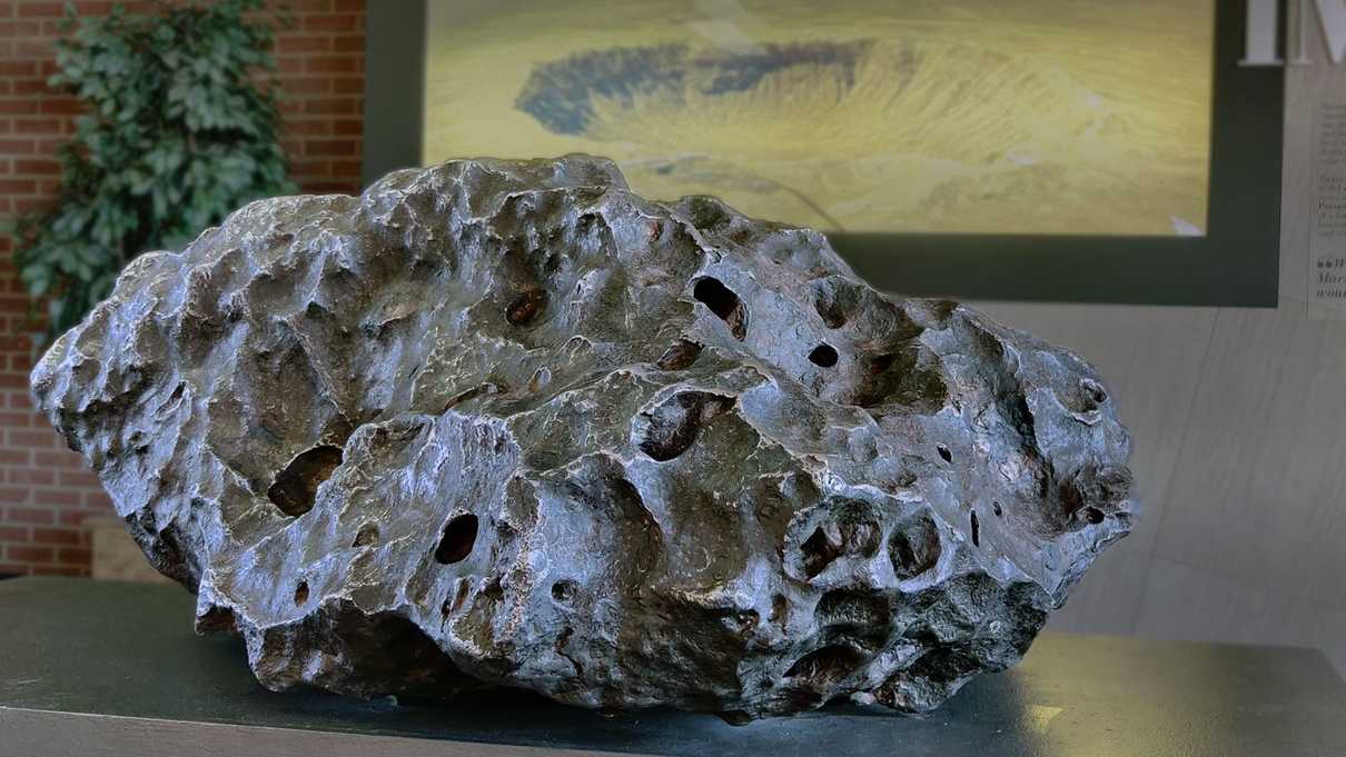 Large iron meteorite