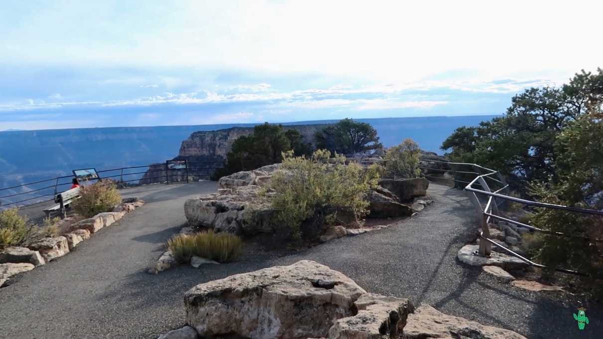 The overlook at Cape Royal