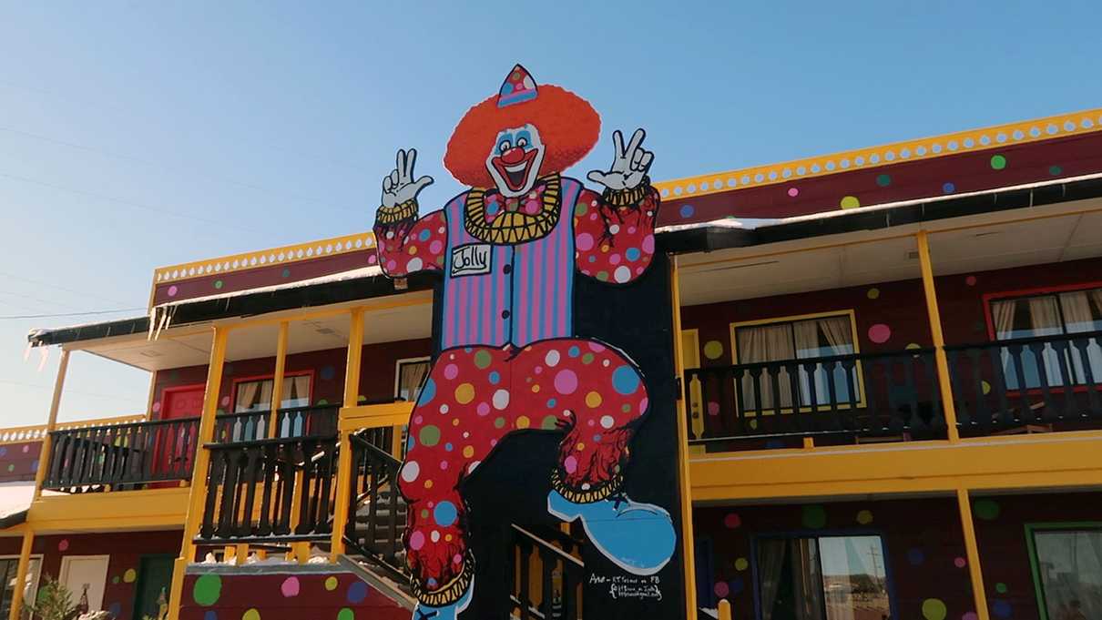 The Clown Motel in Tonopah, NV