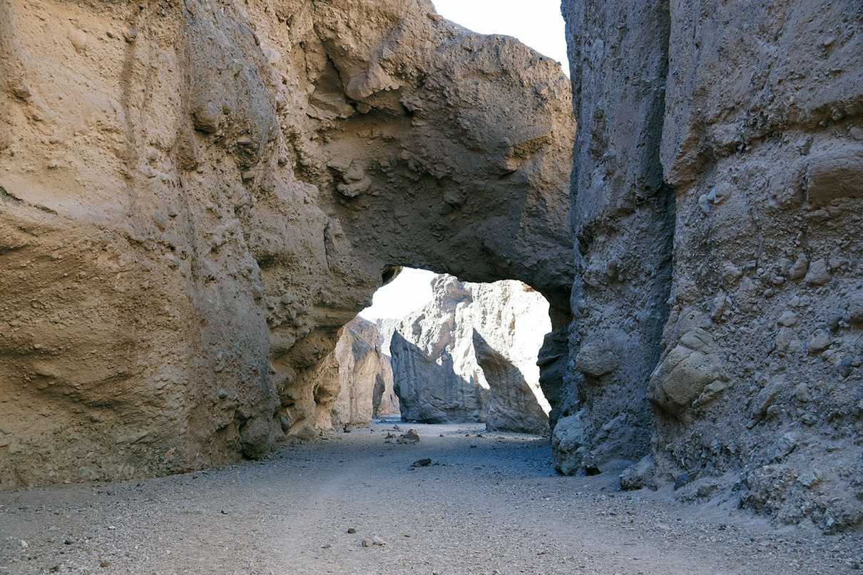 The Natural Bridge at Death Valley
