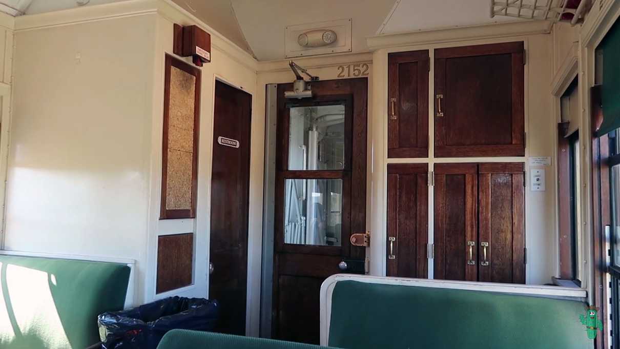 Inside of Pullman Class car